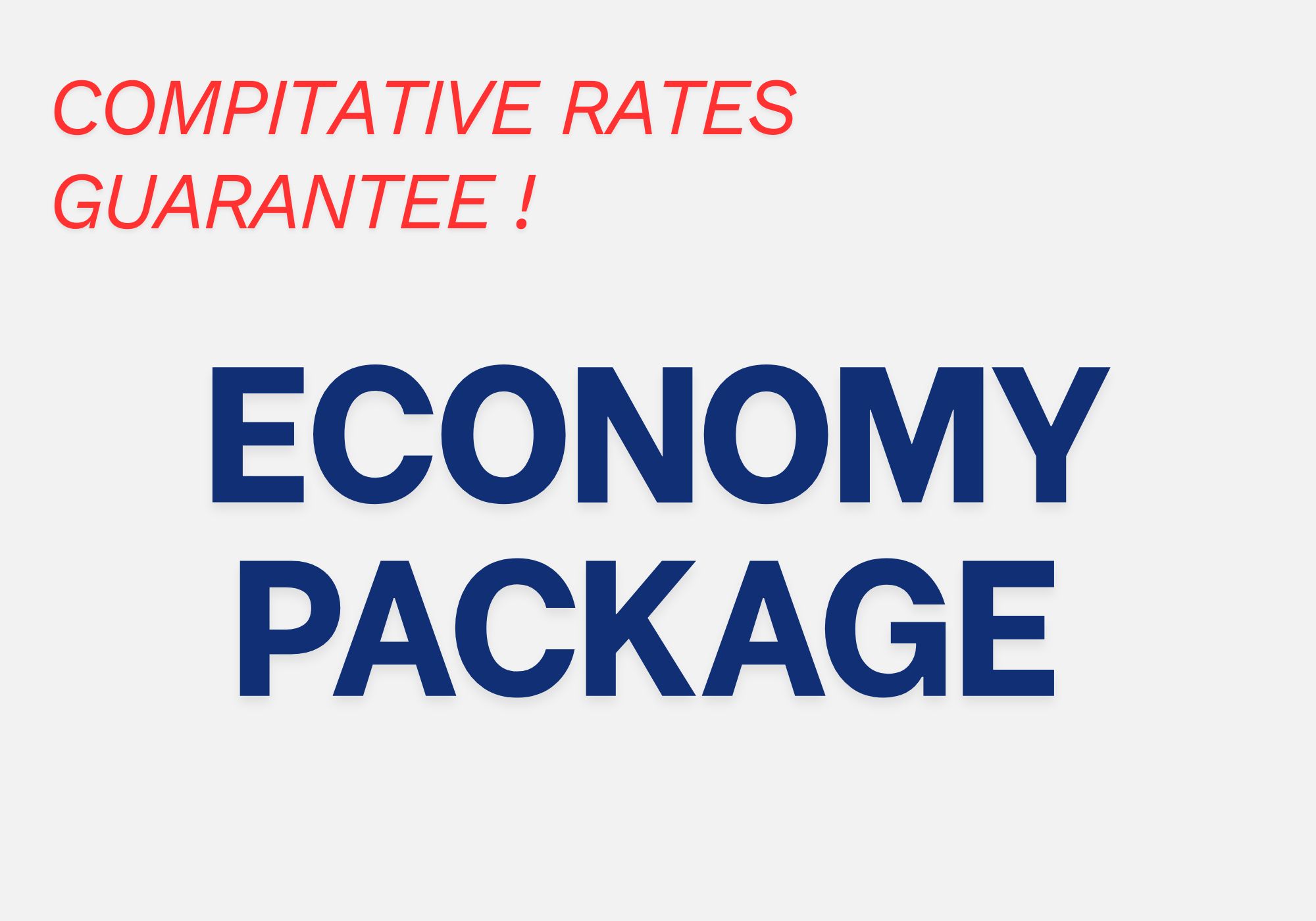 Economy Residential Design Package 